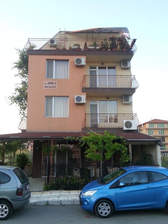 Zora Guest House Primorsko Exterior foto